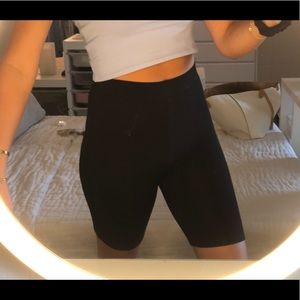 Black Biker Shorts